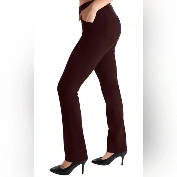 Yogipace,Belt Loops,Women's Regular Straight Leg Yoga Dress Pants Size Small NWT - Picture 1 of 8